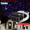 16W RGBW Twinkle Fiber Optic Car Home Headliner Starry Sky Ceiling Light Kit APP