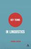 Книга Key Terms In Linguistics