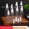 Transparent PET Plastic Spray Bottle - 30, 50, 100 Ml for Cosmetics, Perfume, and Alcohol.