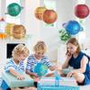 Foldable Hanging Planet Paper Lanterns Hanging Eight Planets Paper Lantern  Party