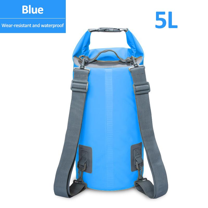 Спорт на открытом воздухе, водонепроницаемая сухая сумка из ПВХ для каноэ, каяка, рафтинга, плавательного дорожного комплекта, рюкзака