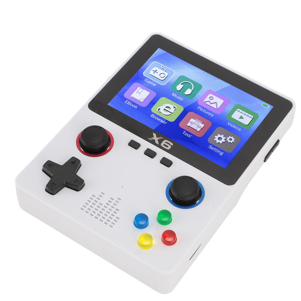 Handheld Game Console with 32G Memory Card Retro Gaming Console Supported 11 Emulators 3.5 Inch IPS Screen 2000mAh