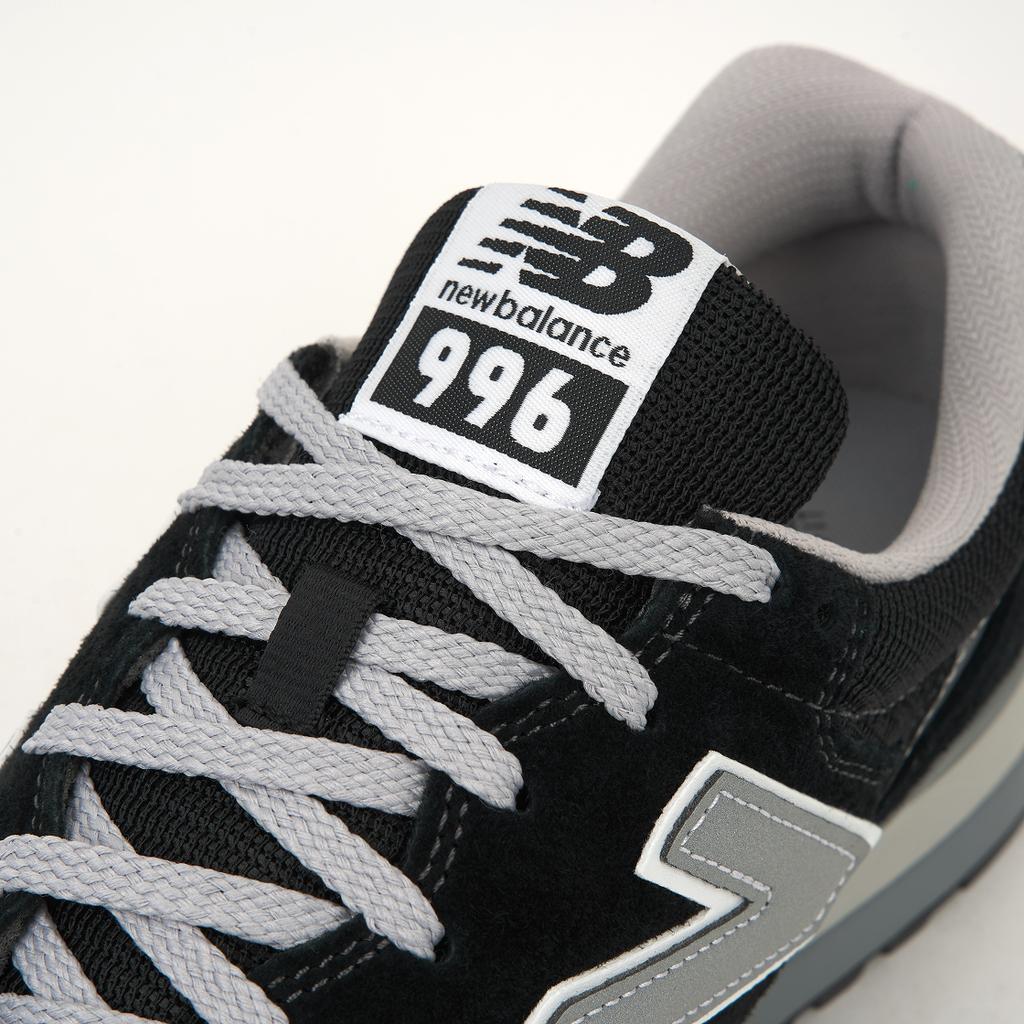 New Balance 996 Essential Pack Черные кроссовки унисекс Серебристо-белые CM996BK2