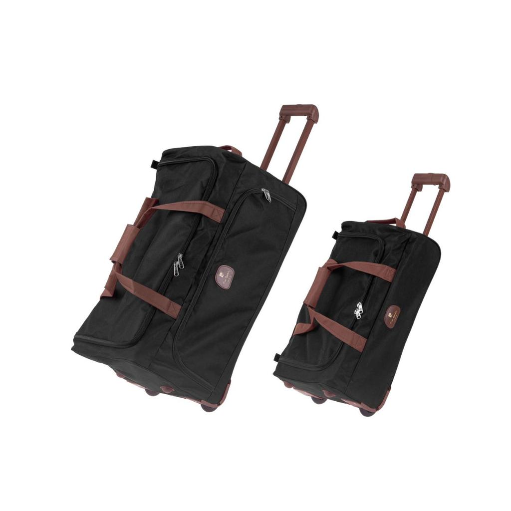 LOT 2 BLACK SOUFFLOT ROUILLED BAG