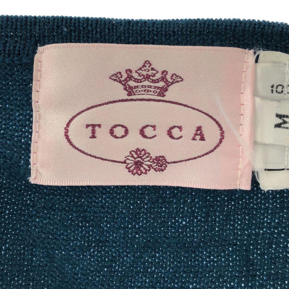 TOCCA Вязаный кардиган с рукавом 7 минут M зеленый Женский Б/У