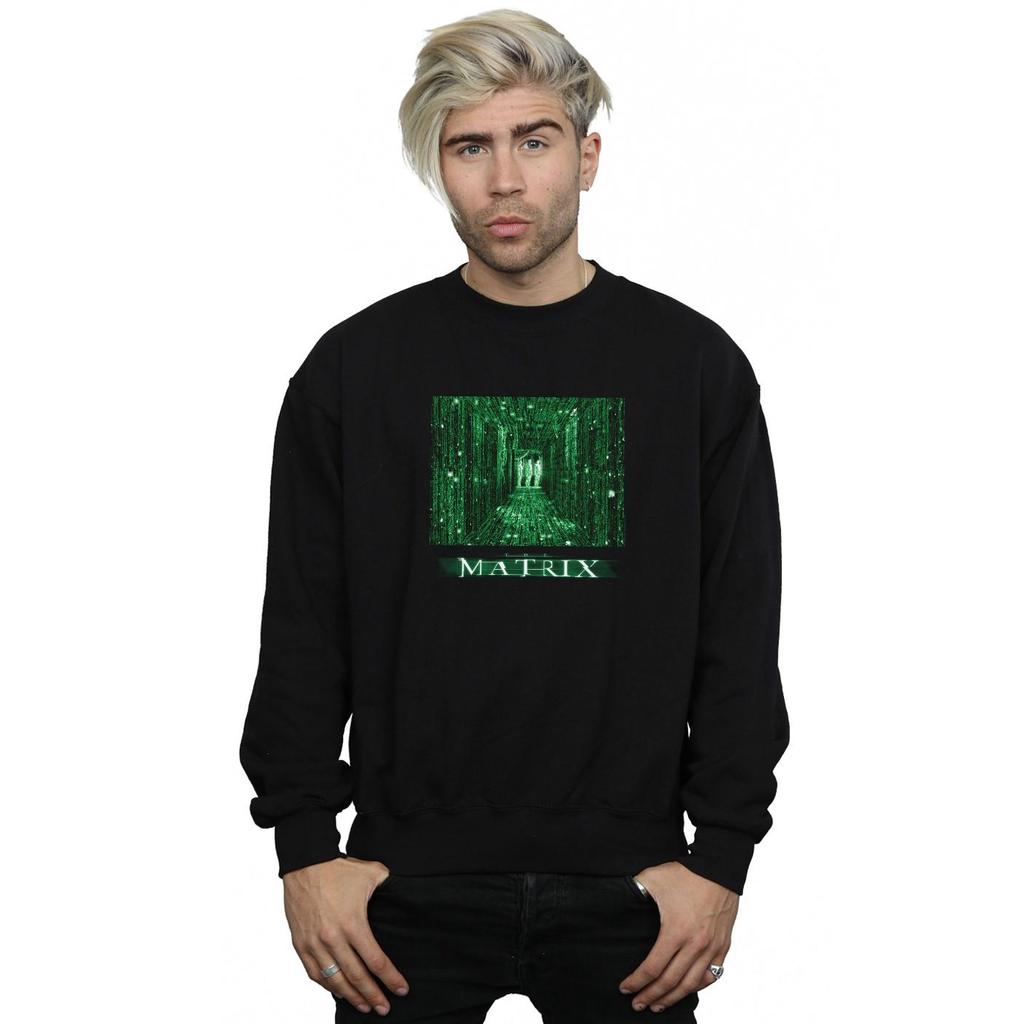 The Matrix Mens Digital Cube Sweatshirt