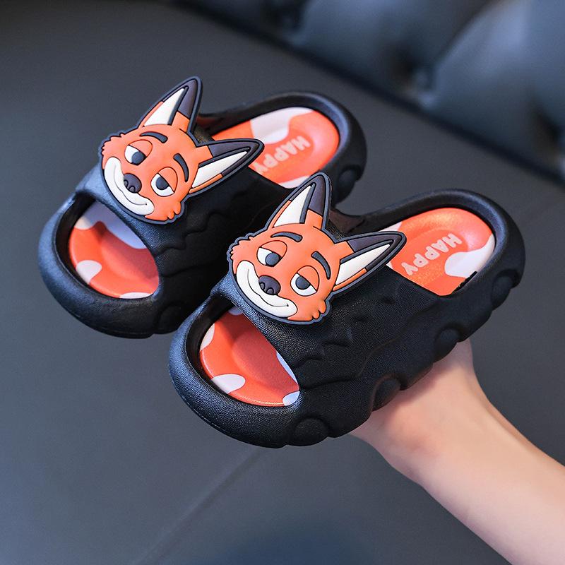 2026 Зверополис 2 Джуди и Ник Детские нескользящие тапочки - Мягкая подошва для мальчиков и девочек