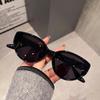 Женские солнцезащитные очки «Кошачий глаз» Ретро Градиентные линзы Оверсайз Защита UV400 Модные уличные солнцезащитные очки для женщин