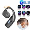 Беспроводные наушники Bluetooth 5.3 с ушным крючком, Hi-Fi стерео наушники, гарнитура с шумоподавлением, TWS спортивный наушник
