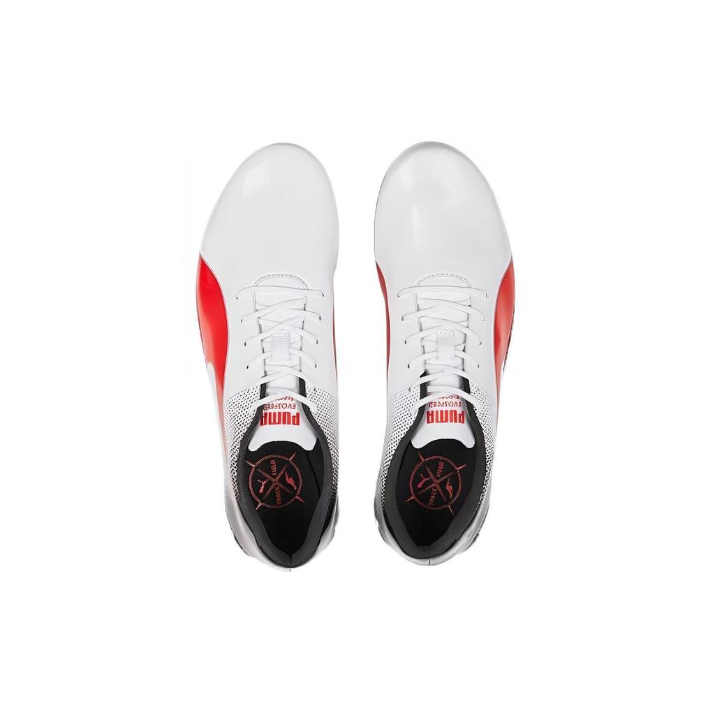 Puma EvoSpeed Electric 13 White Red Men Sneakers Black 377000-02