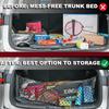 Cargo Net Truck Bed Trunk Compatible With 2025 2024 -2013 Chevrole Pickup Chevy Silverado & Colorado WT LS LT LTZ & GMC Sierra 1500/2500HD/3500HD Car
