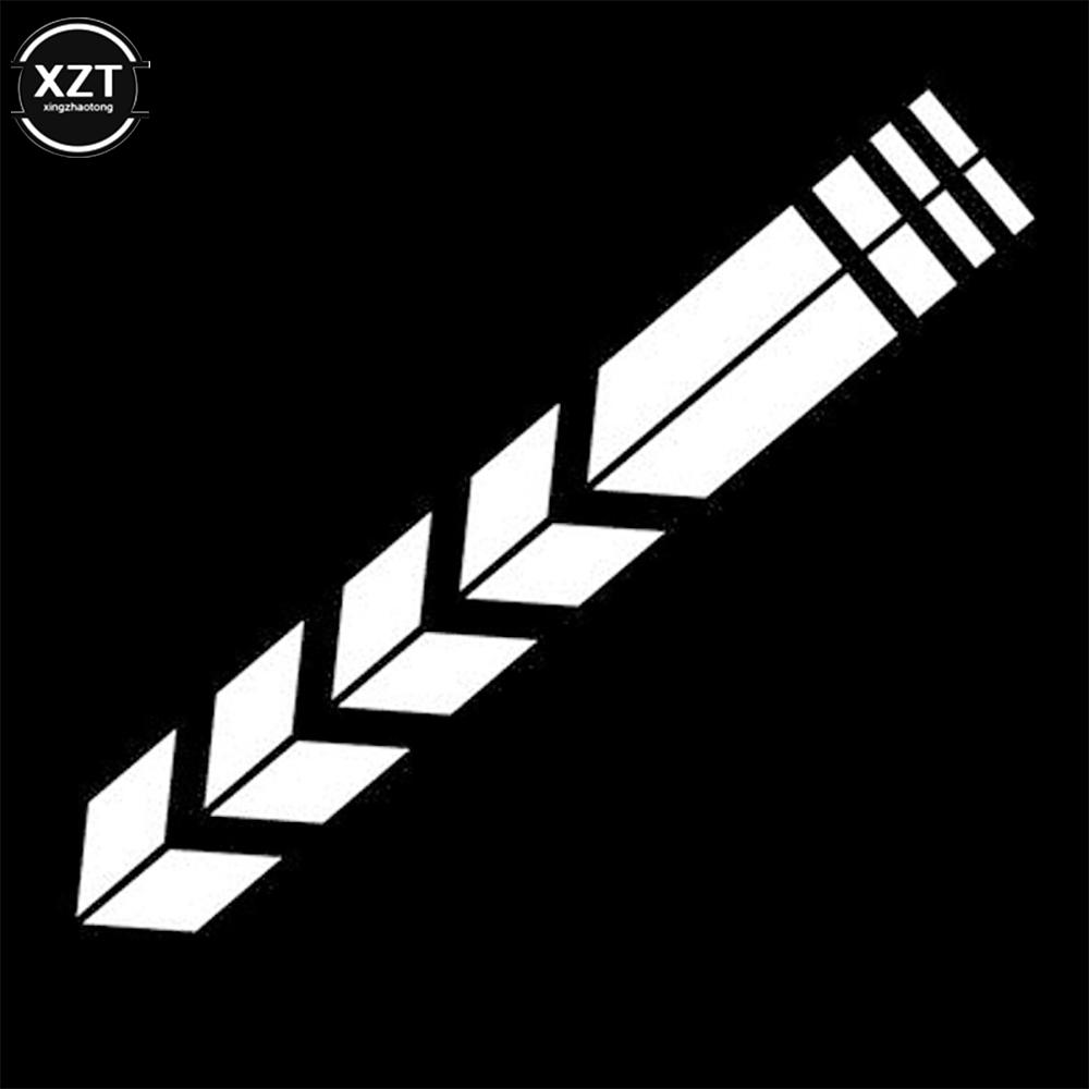 Красочные наклейки со стрелками, наклейки на крылья мотоцикла, водонепроницаемые, маслостойкие, светоотражающие наклейки со стрелками, аксессуары для декора мотоциклов