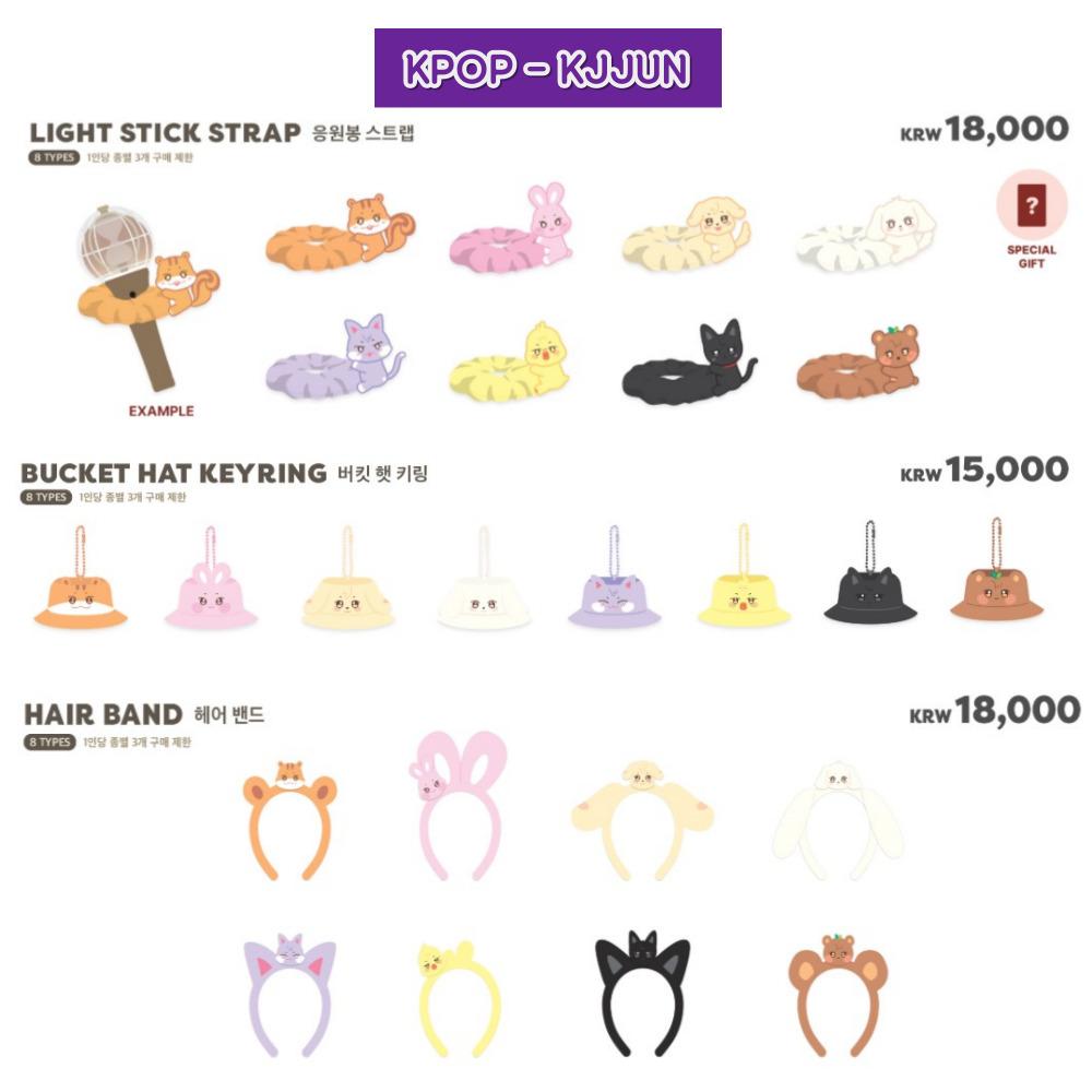 ATEEZ Брелок X ANITEEZ BUCKET HAT