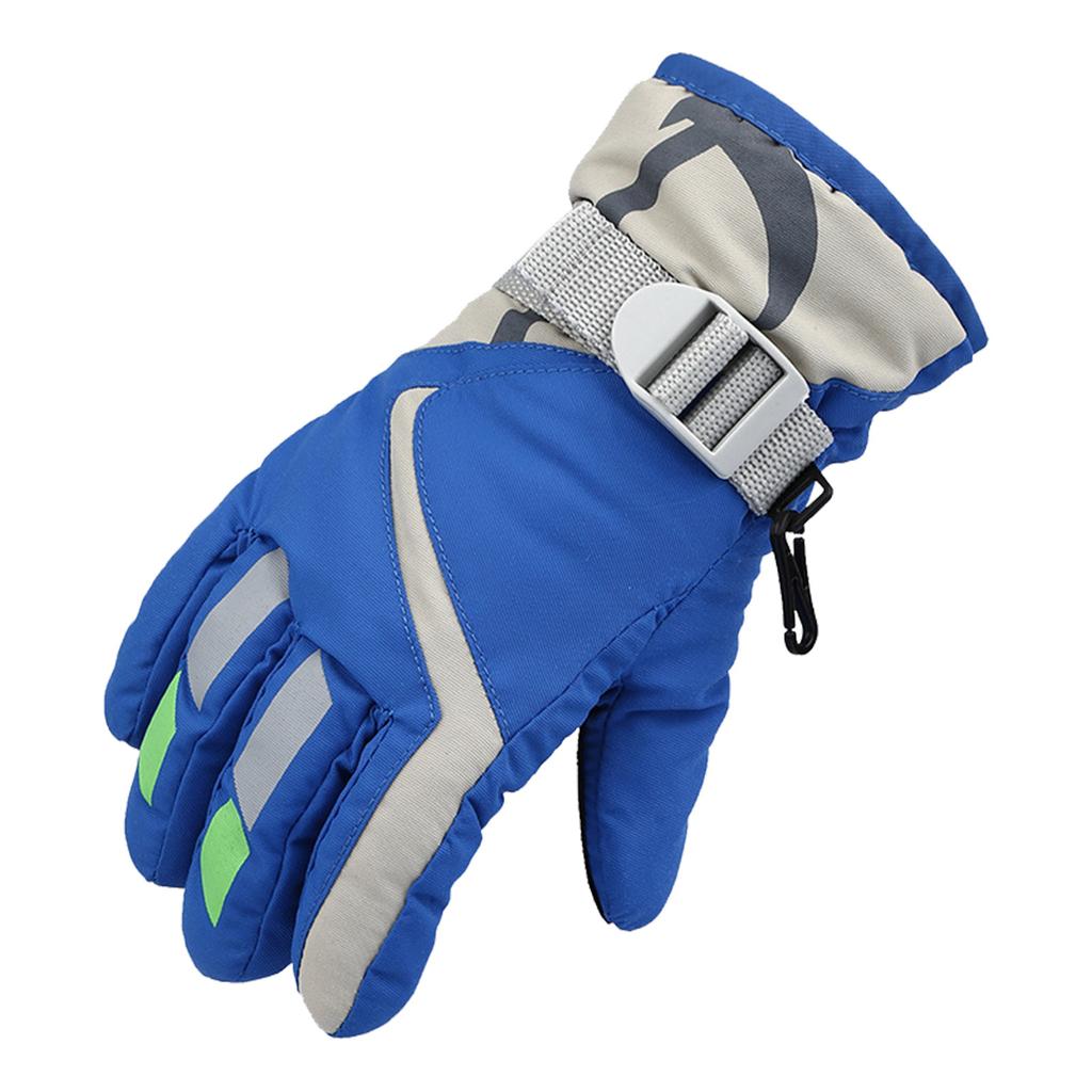 Upgraded Outdoor Children's Ski Gloves Cycling Gloves Winter Mountaineering Warm Gloves Waterproof