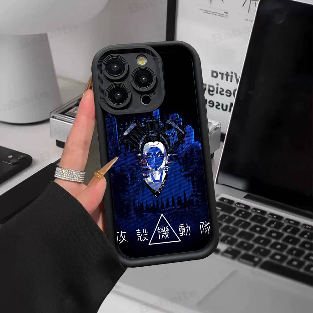 Чехол для телефона Аниме G-ghost In The S-shell для Samsung S26 S25 S24 S23 S22 S21 S20 F06 M16 Note 20 FE Ультрамягкий силиконовый ТПУ чехол