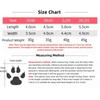 4PCS Winter Dog Shoes Super Warm Anti-Slip Wear-Resistant Dog Outdoor Boots for Small Medium Dogs Cats Puppy Pet Accessories