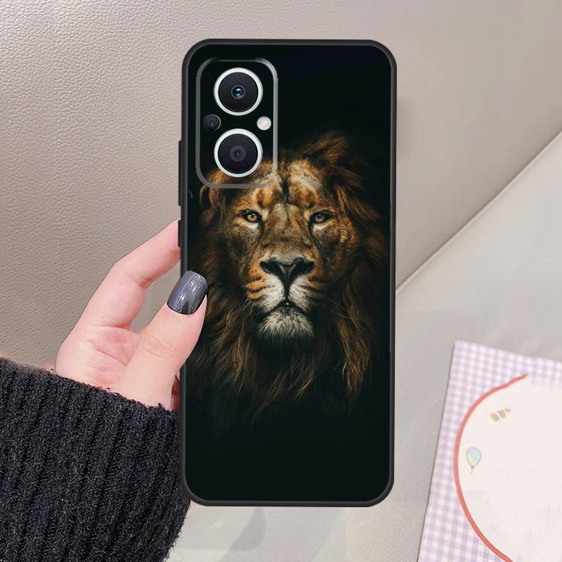 Чехол Lions для OPPO Reno 12 14 13 11 10 Pro 11F 12F 13F 14F 7 8 Lite Чехол OPPO Find X6 X5 X8 X9 Pro