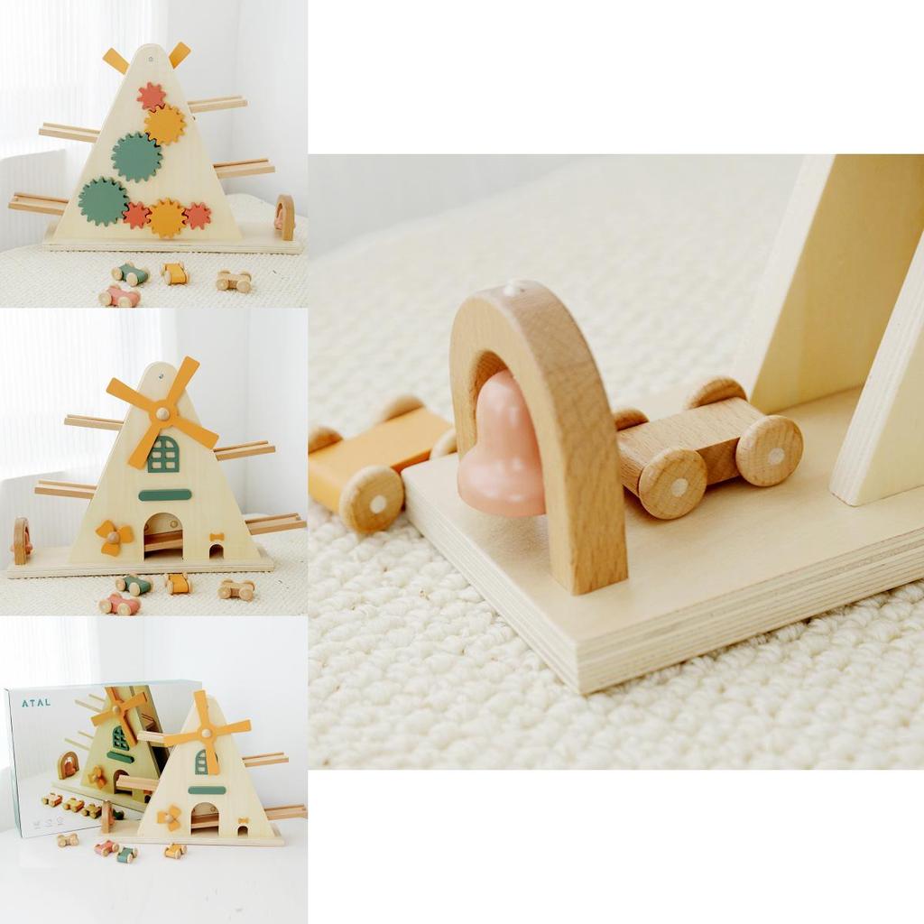 Деревянная инерционная планерная игрушка для детей, развивающая и стимулирующая умственную деятельность.