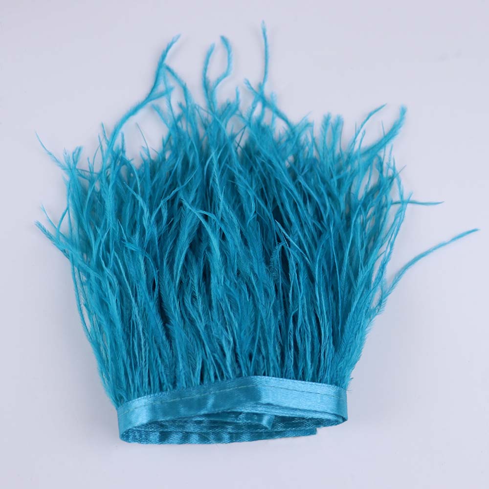 Перо 6-18 см Натуральное Белое Черное Страусиные Перья Отделка для Свадебного Платья Аксессуары для Одежды Декор Вечерин Перо Бахрома