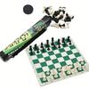 Board Games Folding Chessboard Packing Bucket Kids Chess Set Family Gathering