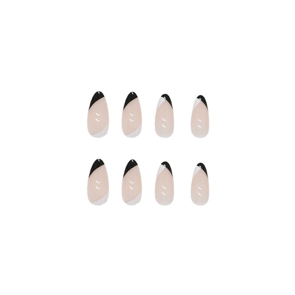 Detachable Manicure Tool Artificial Wearable Nail Tips Almond False Nails French Fake Nails