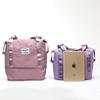 Women's small fitness bag, expandable, with dry and wet separation, Oxford cloth, lightweight casual handbag