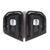 For Ford Ranger Wildtrak  2024 Car Accessories Carbon Fiber Front Bumper Fog Lamp Light Cover Trim Auto Parts Stickers 2Pcs