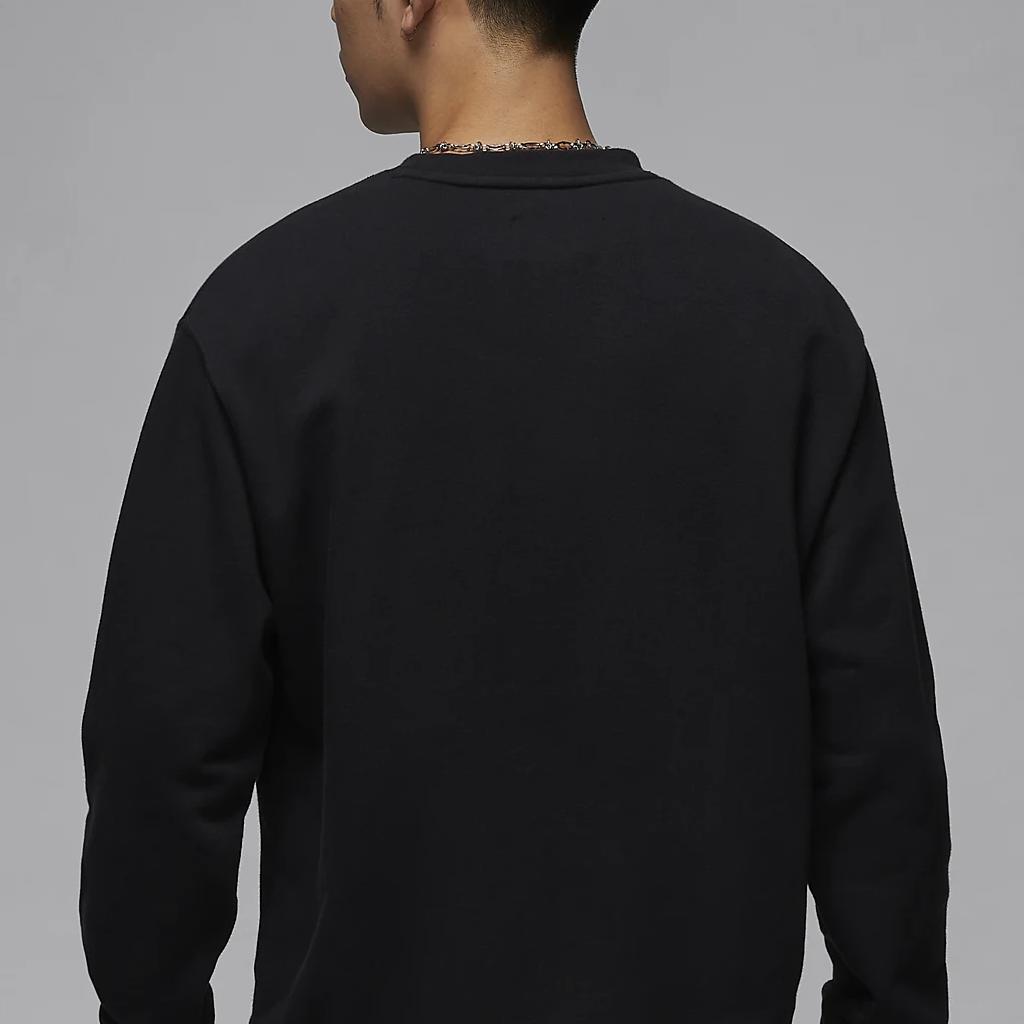 Jordan Мужская толстовка Brooklyn Fleece Черная FV7296-010