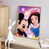 5D DIY Disney Diamond Art Painting Kit Snow White Mickey Mouse Creative Home Decor Wall Art