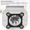 PC Water Cooling Flowing Meter G14 Threaded 8 Impeller Computer Water Flowing Meter