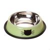 Dog Food Bowl Pet Feeder Stainless Steel Water for Small Medium Dogs Cat Lightweight