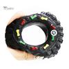 Puntos Chew Sound Squeaky Play Toy Pet Dog Puppy Tire Shape Bite Resistance Interactive