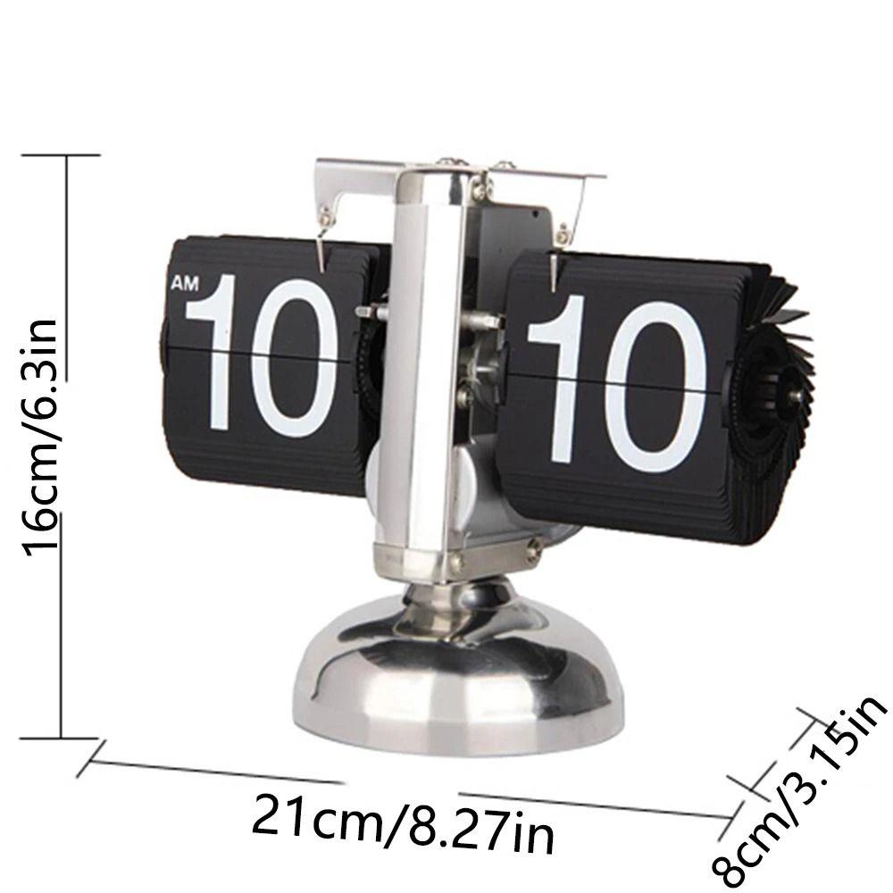 Автоматический переворот страниц Цифровые Автоматические Переворачивающиеся Часы Внутренний Механизм Кварцевый Механизм Кварцевые Часы Съемные Точные