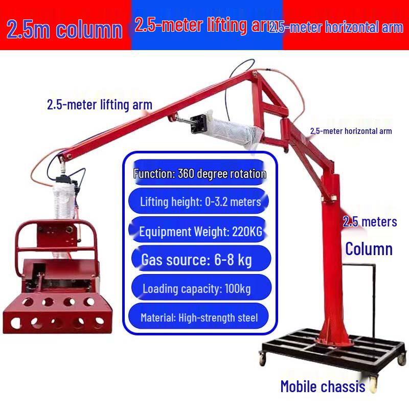 Pneumatic Mechanical Gripper Vehicle Mount System
