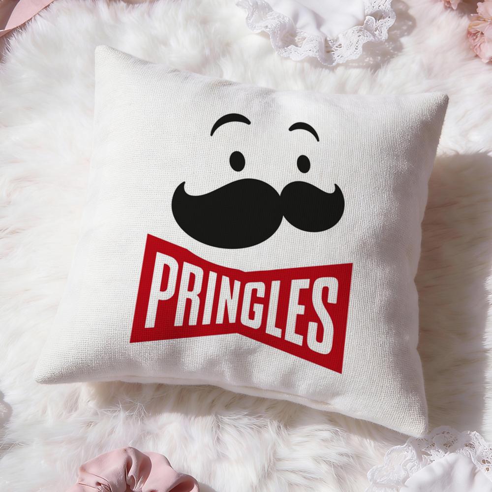 Классическая наволочка P-Pringles Премиум-комфорт Двусторонняя наволочка - Дизайн «Два в одном» для любой комнаты и салона автомобиля