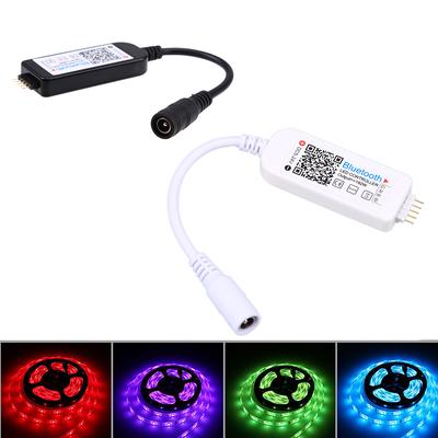 Мини-контроллер Bluetooth для светодиодной ленты DC 12-24V с пультом дистанционного управления и управлением через приложение