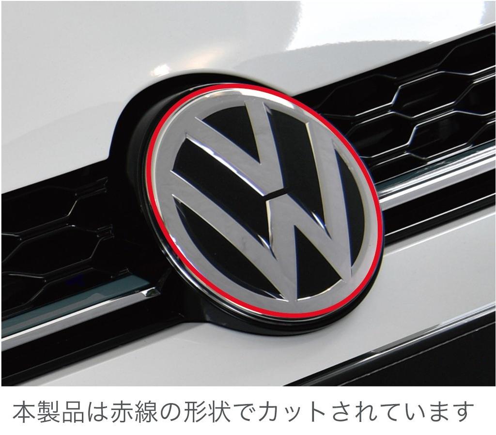 Защитная пленка для эмблемы core OBJ для прозрачного Volkswagen, Type, CO-VEP-001