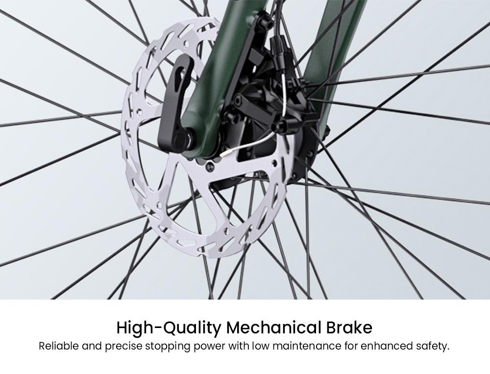 ENGWE MapFour N1 Air Electric Bike, 250W Motor, 36V 10Ah Battery, 700*38C Spoke Tires, 25km/h Max Speed