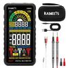 KAIWEETS Rechargeable Multimeter with Large 6000 Duty and Temperature Measurements Screen, Counts, DC/AC Voltage, Resistance, Continuity, Current,