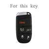 5 кнопок ТПУ чехол для смарт-ключа автомобиля для Jeep Renegade Frand Cherokee Dodge Journey Charger Chrysler 200 300 300 корпус брелок
