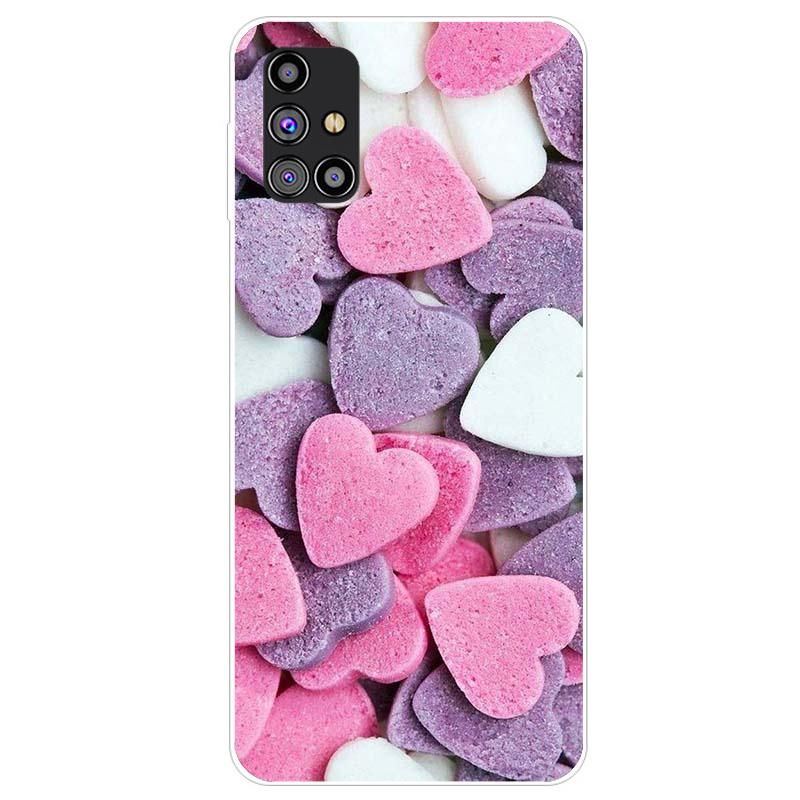 Чехол для телефона Samsung M31s Мягкий силиконовый чехол TPU для Samsung Galaxy M31s Чехол M31 SM 31S GalaxyM31 Бампер Coque