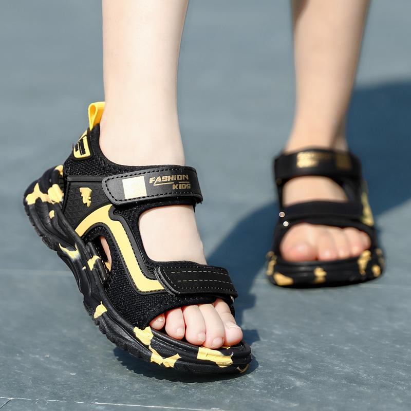 Летние сандалии для девочек Пляжная обувь Тапочки Спортивная обувь для подиума Обувь для активного отдыха на реке Детские сандалии