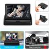 4.3 Inch HD LED Car Seat Camera Waterproof 8LED IR Night Vision Car Seat Mirror Display Folding Screen Headrest Monitor Display