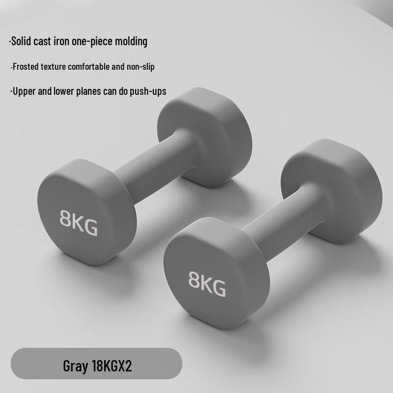 WEZHO Cast Iron Dumbbells