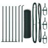 Welded Wire Fence with Concrete Foundation 10 x 0.4 m (W x H)
