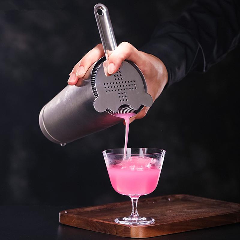 1 шт. 304 нержавеющая сталь сито для коктейлей барменский стакан для вина фильтр для кубиков льда джулеп сито для барной стойки барные принадлежности для кухни