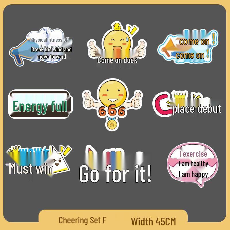 Custom Cheer Signs & Pom-Poms for Sports Events & Team Photos