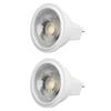 2Pcs MR11 Light Bulb High Brightness 3W 110V Faster Heat Dissipation GU4 Spotlight Bulbs for