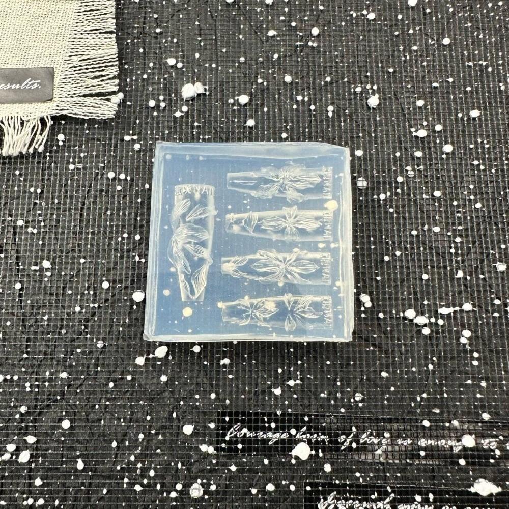 DIY Nailart Mold Silicone Petal Nail Design Resin Molds Creative 3D Flowers Nail Mold Nail Tools