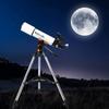 Астрономический телескоп 150x или более для начинающих, большая апертура 80 мм, фокусное расстояние 500 мм. Взрослые могут использовать телескоп для наблюдения за кратерами и кольцами.